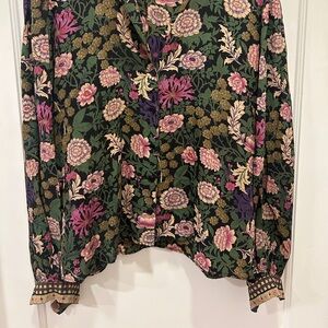 Emanuel Ungaro Multicolor Floral Shirt